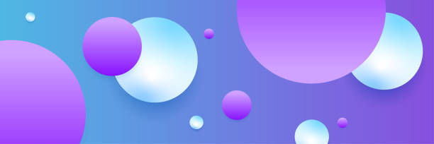 istock Modern abstract dark purple blue orange banner background. Vector abstract graphic design banner pattern background template. 1407289256