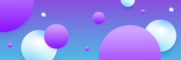 istock Modern abstract dark purple blue orange banner background. Vector abstract graphic design banner pattern background template. 1407289257