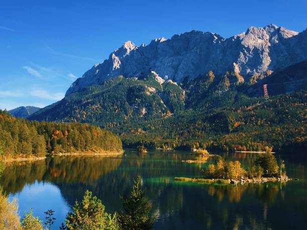 istock Lake Eibsee in Bavaria, Germany 1407290466
