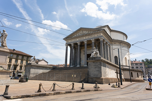 church of the Gran Madre di Dio, a Catholic place of worship in Turin