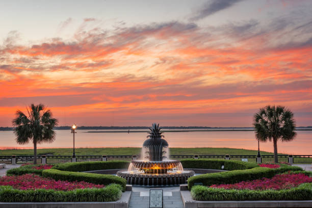 Charleston, South Carolina, USA at Waterfront Park stock photo
