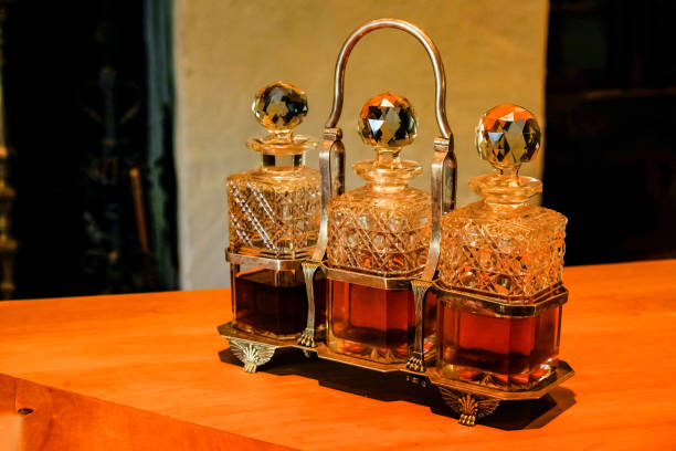 istock Hard liquor on bar 1407294960
