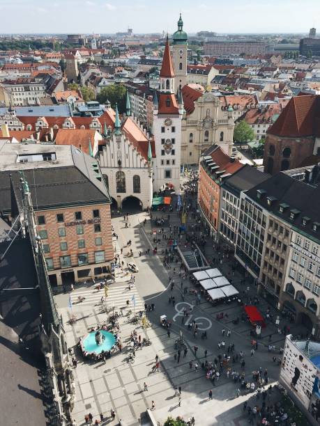 istock Munich Marienplatz in Autumn 2016 1407297202