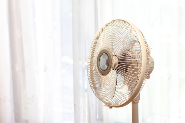 istock Electric fan in the room 1407303184