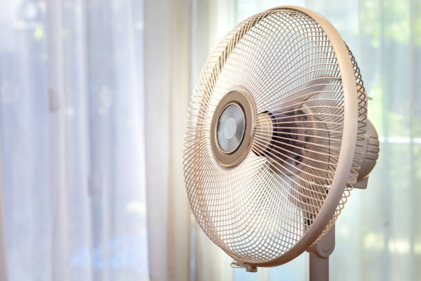 istock Electric fan in the room 1407303186