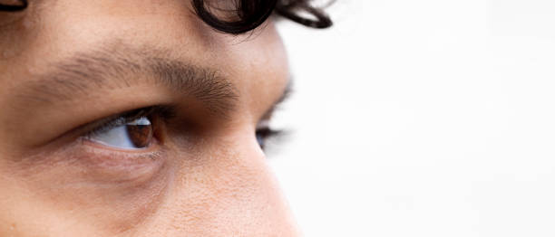 istock Close Up of Eye Looking Away 1407311194