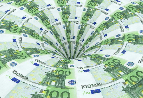 Euro flows into a bottomless funnel