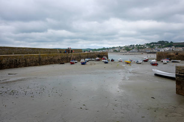 istock Boats are docked at the sea side 1407326880