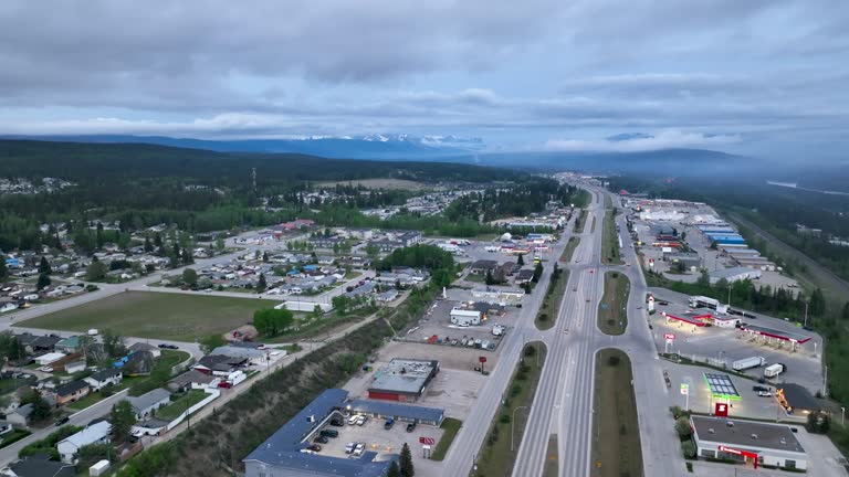 Edson, Canada. Hinton is on the Yellowhead Highway between Jasper and Edmonton