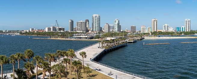 Saint Petersburg, Florida - the major tourist destination in the Tampa Bay region.