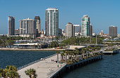 istock The Saint Petersburg Pier, one of the city's landmarks, shows a view of Downtown Saint Petersburg, Florida. 1407328828