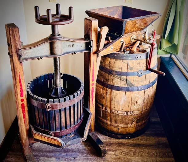istock Grape Crush and Italian Pasta Machine 1407331954