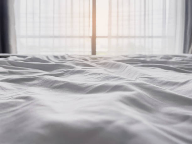 istock Abstract background of cloth, wave cloth wallpaper. 1407337237