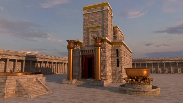 salomos tempel - tempel stock-fotos und bilder