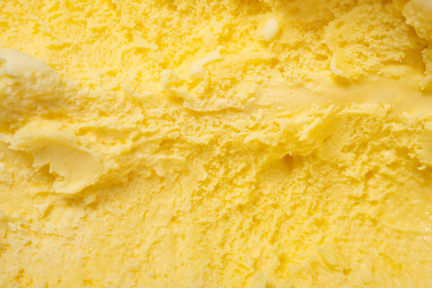 istock top view pineapple flavor ice cream had been scooped as background and texture at horizontal composition 1407338358