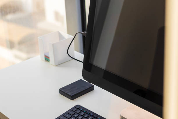 istock Shot of a modern working space. Interior 1407349806