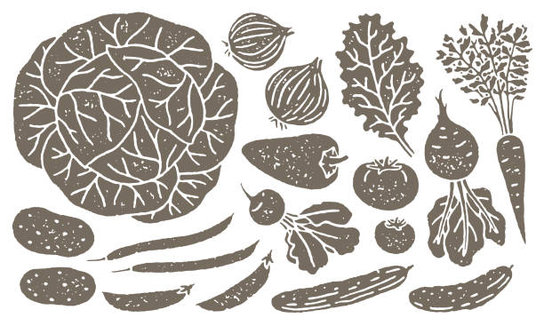 ilustraciones, imágenes clip art, dibujos animados e iconos de stock de sellos de productos locales - heirloom tomato tomato vegetable fruit