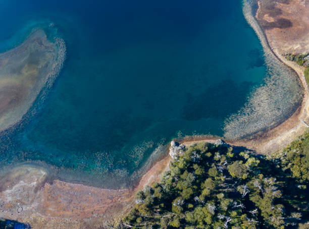 istock Aerial Argentinian patagonia abstract landscape 1407355049