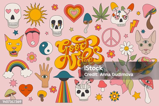 Hippie Heart Love PNG, Clipart, 60s, Circle, Clip Art, Color