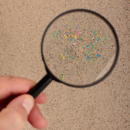 Very Fine Particles Very Fine Particles Of Plastic Under The Lube Micro Plastic Under ...