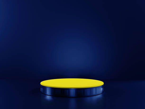 istock Product presentation pedestal platform, podium stage 1407361250
