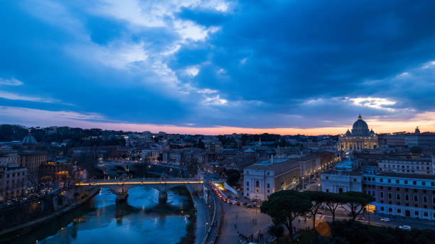 istock High angle overview of the Roma and Vatican 1407362459