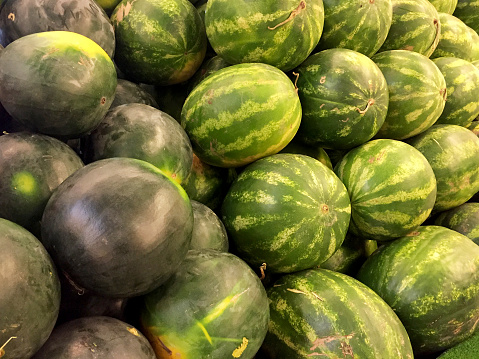 Group of watermelons