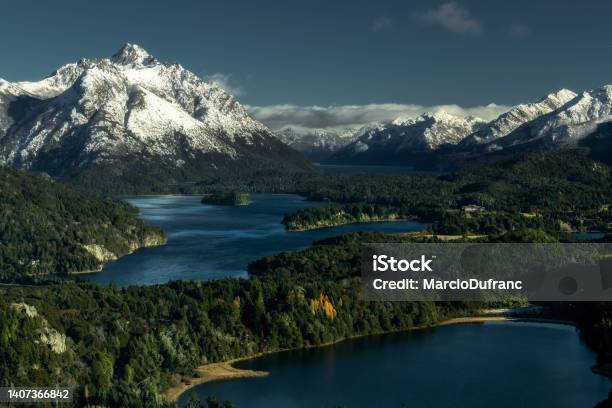 Argentina Patagonia Landscape Stock Photo - Download Image Now - Argentina, Bariloche, Adventure