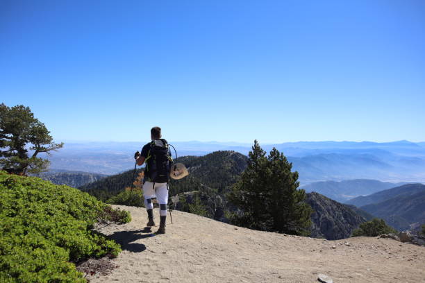 istock Hiker on the Cucamonga Trail 1407368182