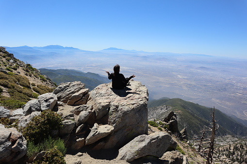 Top of Cucamonga Peak