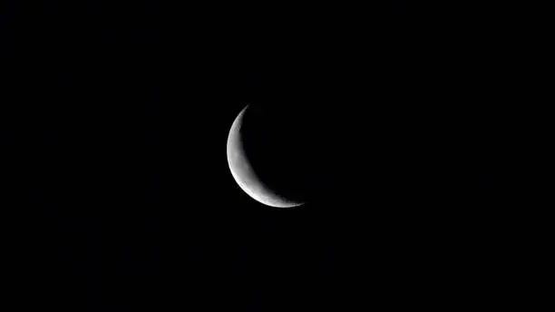 Photo of Crescent Moon Close Up