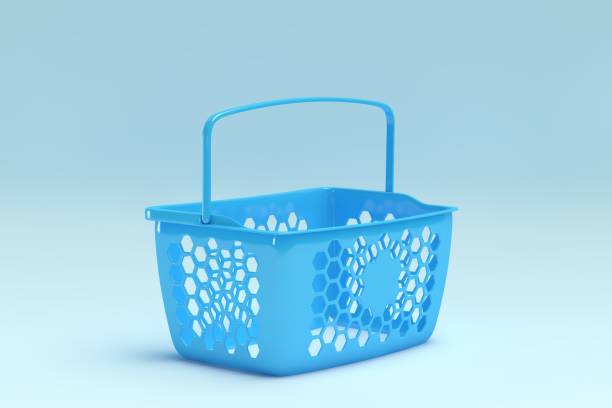 istock 3D Shopping cart 1407370192