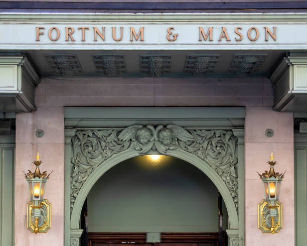Fortnum and Mason in London, UK stock photo