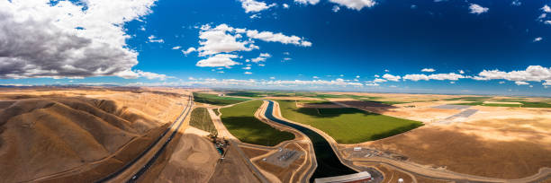 California Aqueduct in the Central Valley