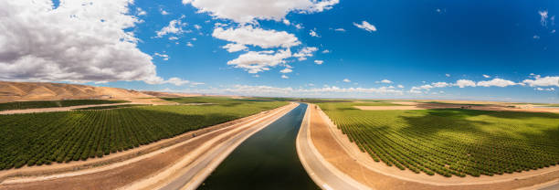 istock California Aqueduct in the Central Valley 1407375602