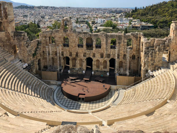 istock ancient theater in Acropolis Greece, Athnes 1407379459
