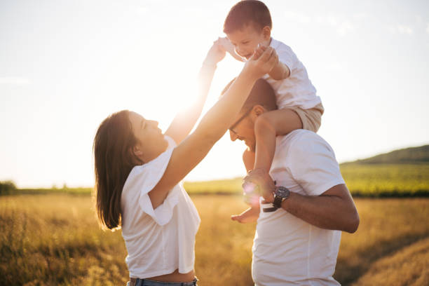 istock Family enjoyment in the nature. 1407390961