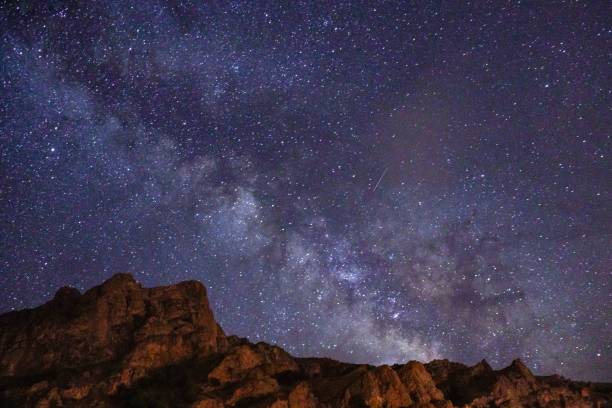 istock Historic rocky and milky way 1407397918