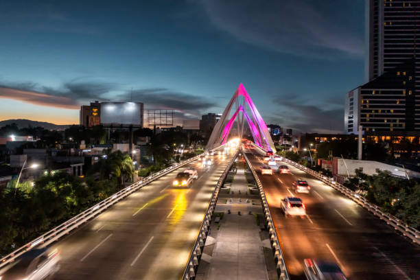 Guadalajara at night, Jalisco, Mexico