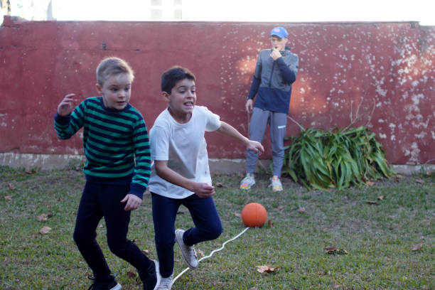 istock children doing physical activity in the playground 1407414479