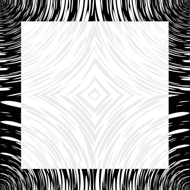 Spiral background Seamless vector black and white background in the form of a spiral. Funnel from water. Black hole. Unusual dynamic black and white pattern. gyration stock illustrations