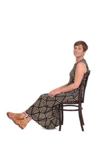 istock middle aged women isolated on white background 1407445812