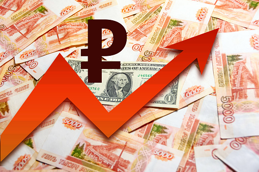 The concept of strengthening the ruble against the dollar inside Russia