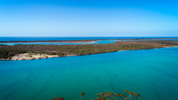 istock Lakes Entrance aerial 1407449291