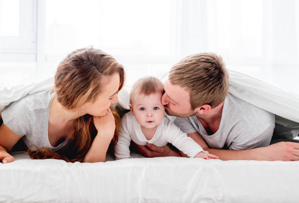 istock Family under the blanket 1407451135
