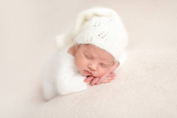 istock Innocent newborn angel 1407452595