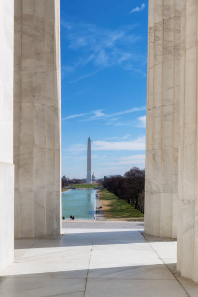 istock Lincoln Memorial and Washington Monument in Washington DC 1407454408