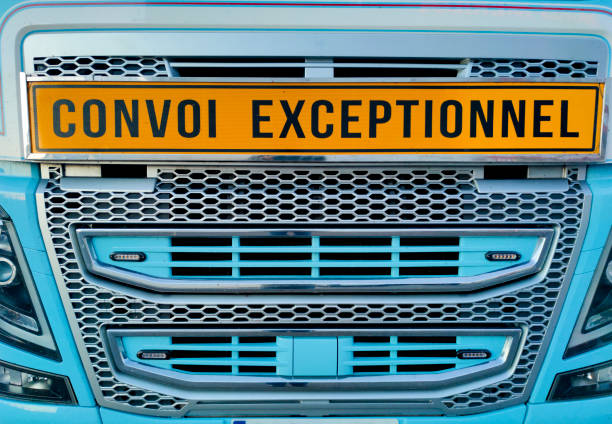 huge truck front view