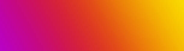 Yellow orange red purple abstract background. Gradient. Rainbow background with space for design. Web banner. Wide. Panoramic.