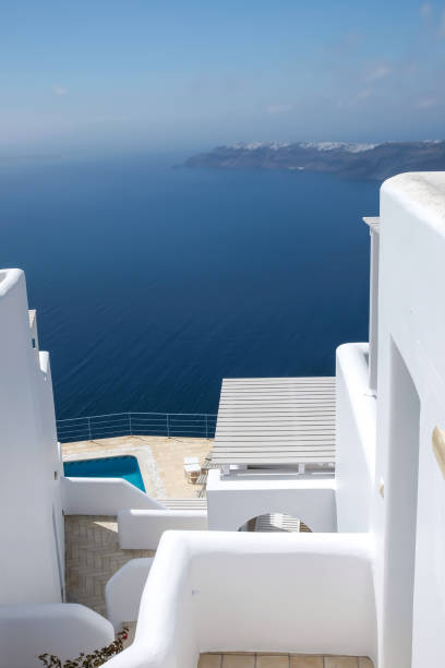 istock Luxury villas of Santorini 1407463062